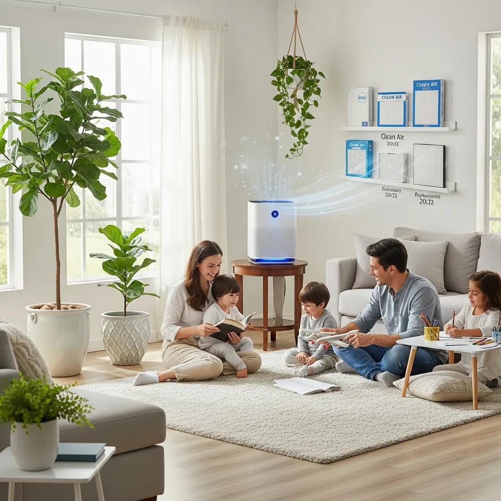 Clean indoor environment showcasing improved air quality after Aeroseal installation